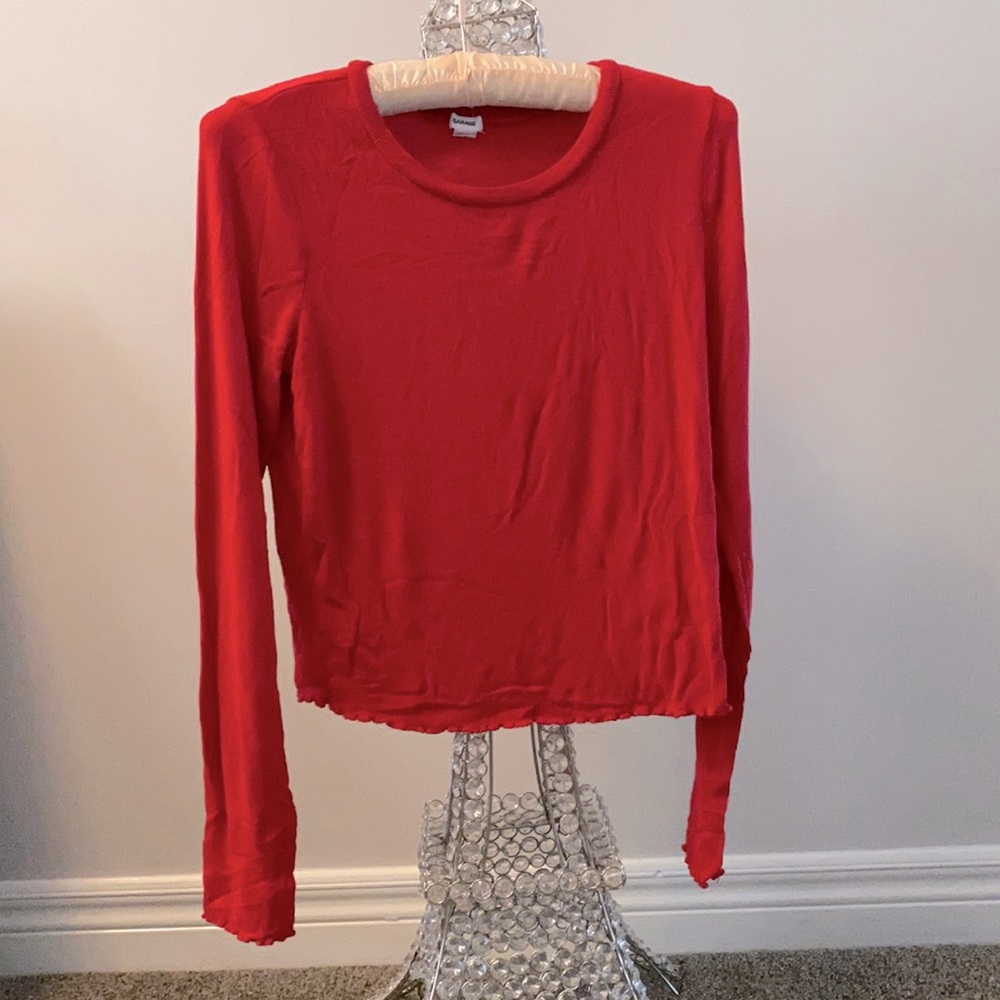 Red Long-Sleeve - Picture 1 of 3